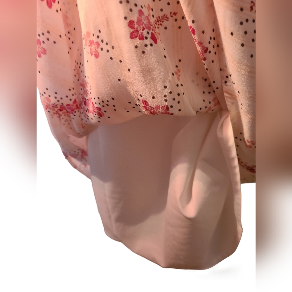 Loft size S white/pink dress - Picture 7 of 10